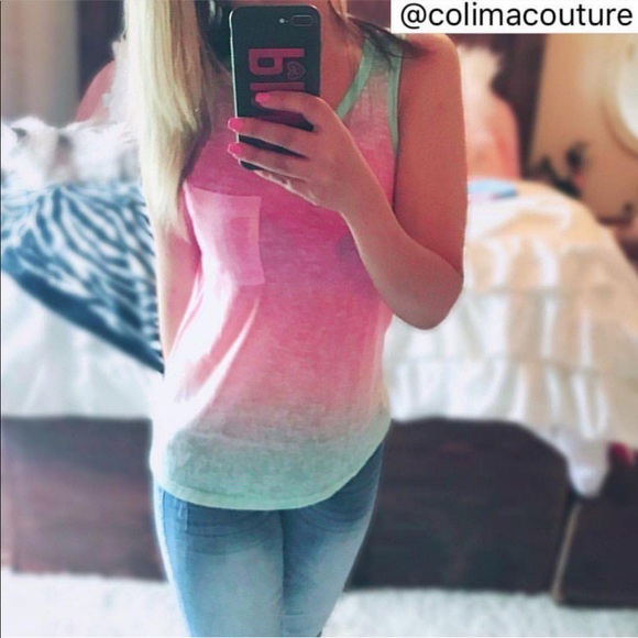 ❗️❗️Last one ❗️❗️Chasing rainbows knit tank - Picture 2 of 5